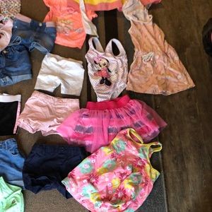 (Sold!!!!!)Lot of toddler girl clothes